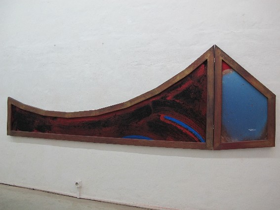 franck gribling. INTERIOR REFLECTION, diptyque, 1985-86